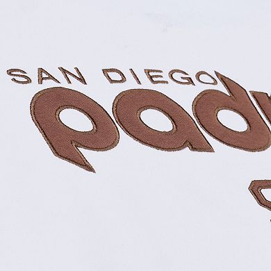 Men's Mitchell & Ness White San Diego Padres Arctic Fleece Sweatshirt