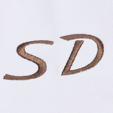 Men's Mitchell & Ness White San Diego Padres Arctic Fleece Sweatshirt