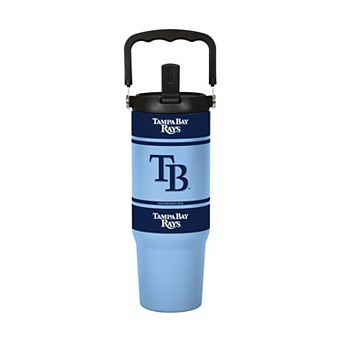 Logo Brands Tampa Bay Rays 30oz. Colorblock 2.0 Top Handle Tumbler
