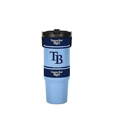 Logo Brands Tampa Bay Rays 30oz. Colorblock 2.0 Top Handle Tumbler
