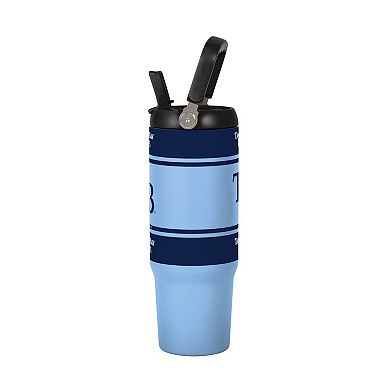 Logo Brands Tampa Bay Rays 30oz. Colorblock 2.0 Top Handle Tumbler