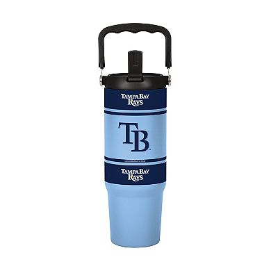 Logo Brands Tampa Bay Rays 30oz. Colorblock 2.0 Top Handle Tumbler