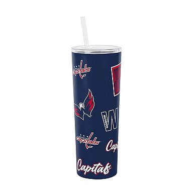 Logo Brands Washington Capitals 30oz Dreamweave Straw Tumbler