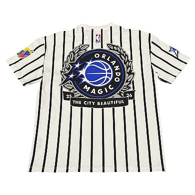 Men's Jeff Hamilton x Orlando Magic White Icon Edition Premium T-Shirt