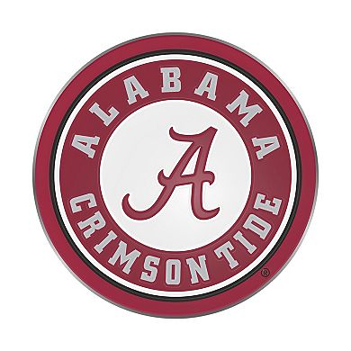 Logo Brands Alabama Crimson Tide Embossed Color Auto Emblem