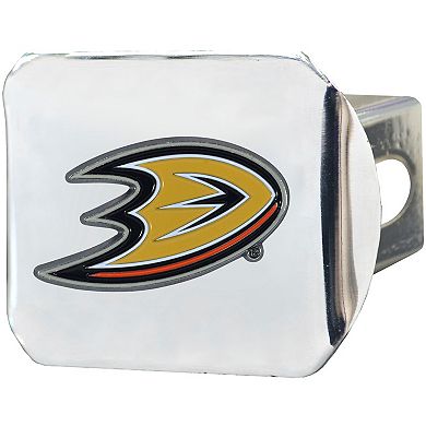 Logo Brands Anaheim Ducks Color on Chrome Hitch Cover