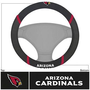 Logo Brands Arizona Cardinals Steering Wheel Cover