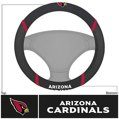 Logo Brands Arizona Cardinals Steering Wheel Cover