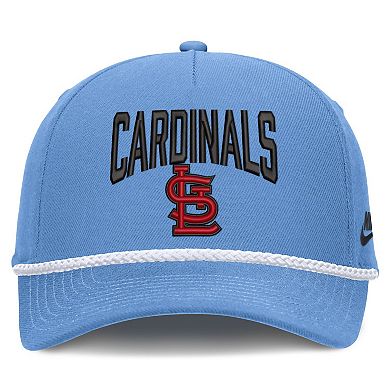 Men's Nike Light Blue St. Louis Cardinals Cooperstown Rise Adjustable Hat