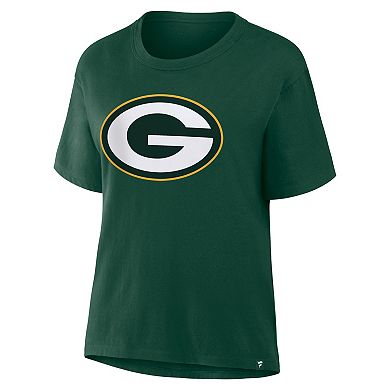 Women's Fanatics Green Green Bay Packers Essential Legacy T-Shirt