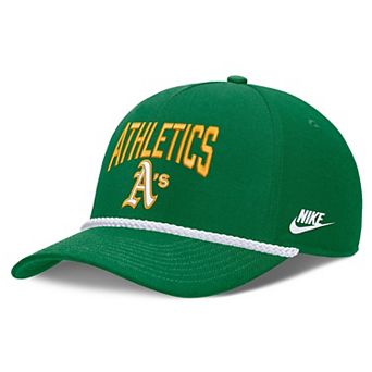 Men's Nike Green Oakland Athletics Cooperstown Rise Adjustable Hat
