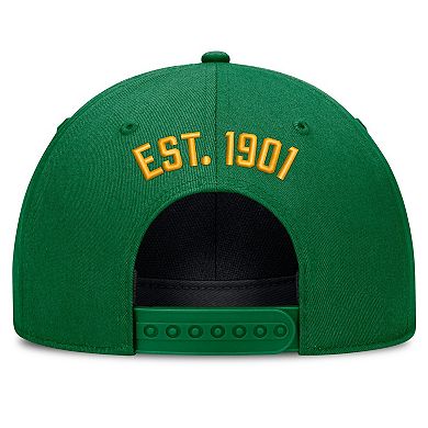 Men's Nike Green Oakland Athletics Cooperstown Rise Adjustable Hat