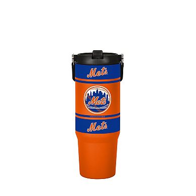 Logo Brands New York Mets 30oz. Colorblock 2.0 Top Handle Tumbler