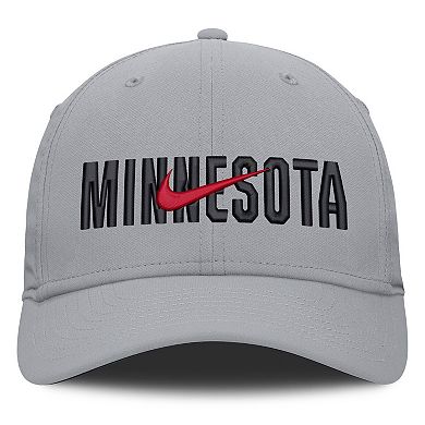 Men's Nike Gray Minnesota Twins Primetime Dri-FIT Rise Bozz Flex Hat