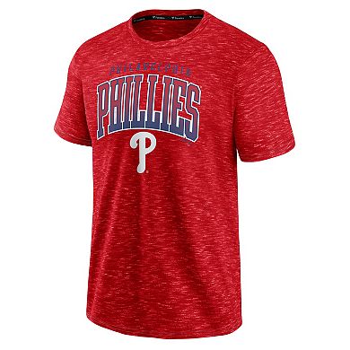 Men's Fanatics Red Philadelphia Phillies Leadoff T-Shirt