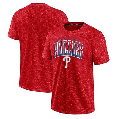 Men's Fanatics Red Philadelphia Phillies Leadoff T-Shirt