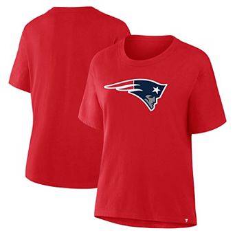 Women's Fanatics Red New England Patriots Essential Legacy T-Shirt