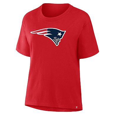 Women's Fanatics Red New England Patriots Essential Legacy T-Shirt