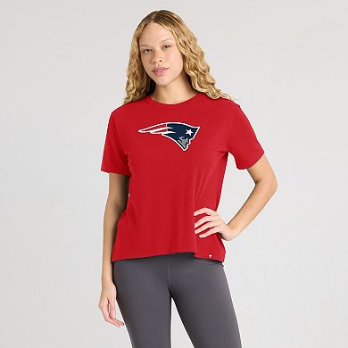 Women's Fanatics Red New England Patriots Essential Legacy T-Shirt