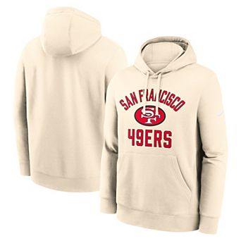 Men's Nike Natural San Francisco 49ers Club Hoodie
