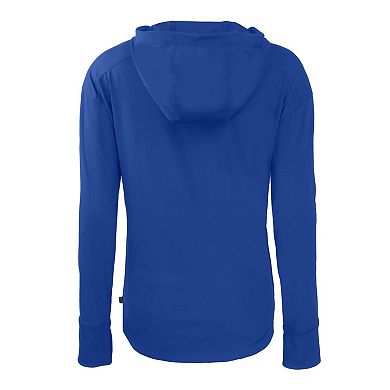 Women's Cutter & Buck Royal Duke Blue Devils Daybreak Eco Recycled Full-Zip Hoodie