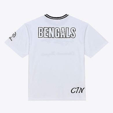 Men's Mitchell & Ness White Cincinnati Bengals Arctic T-Shirt