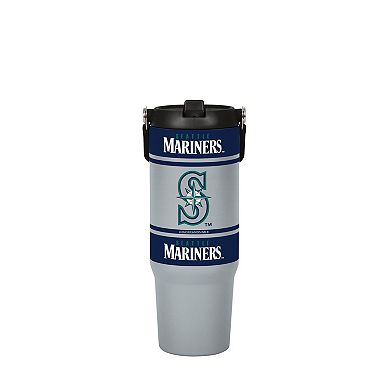 Logo Brands Seattle Mariners 30oz. Colorblock 2.0 Top Handle Tumbler