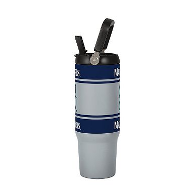 Logo Brands Seattle Mariners 30oz. Colorblock 2.0 Top Handle Tumbler
