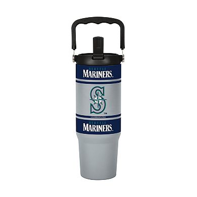 Logo Brands Seattle Mariners 30oz. Colorblock 2.0 Top Handle Tumbler