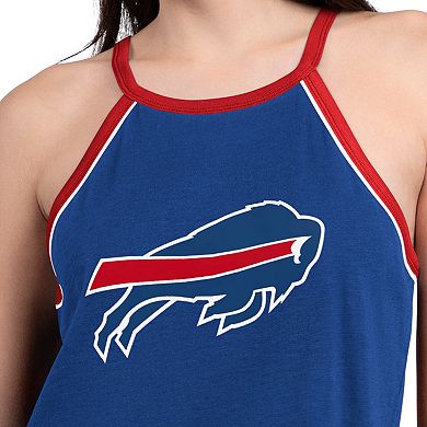 Women's G-III 4Her by Carl Banks Royal Buffalo Bills Redemption Win Slub Tank Top