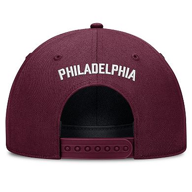 Men's Nike Burgundy Philadelphia Phillies Cooperstown Rise Adjustable Hat