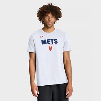 Men's Nike White New York Mets Bold Team Name T-Shirt