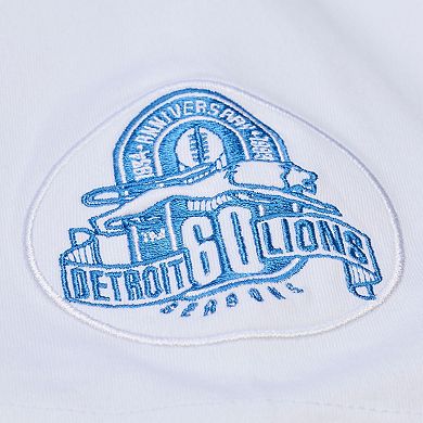 Men's Mitchell & Ness White Detroit Lions Arctic T-Shirt