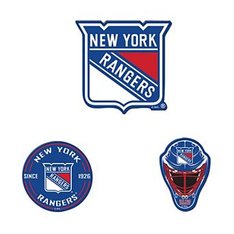 WinCraft New York Rangers 3-Pack Premium Fridge Magnet Set