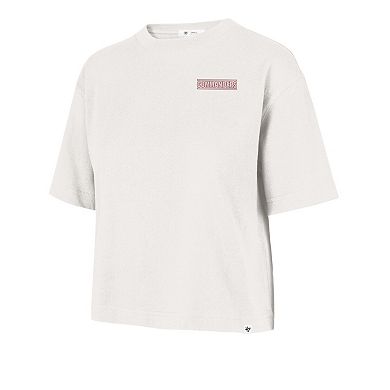 Women's '47 Cream Washington Commanders Love Letter Reed City T-Shirt