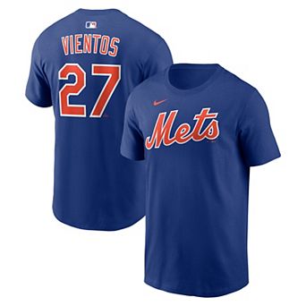 Men's Nike Mark Vientos Royal New York Mets Name & Number T-Shirt