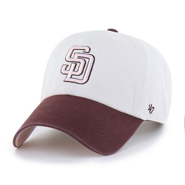 Unisex '47 Stone/Burgundy San Diego Padres Love Letter Clean Up