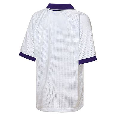 Youth Outerstuff White Orlando City SC Mesh Raglan T-Shirt