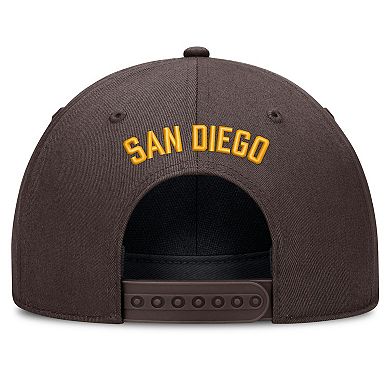 Men's Nike Brown San Diego Padres Cooperstown Rise Adjustable Hat