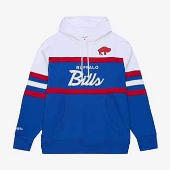 Men's Mitchell & Ness Royal Buffalo Bills Head Coach Hoodie