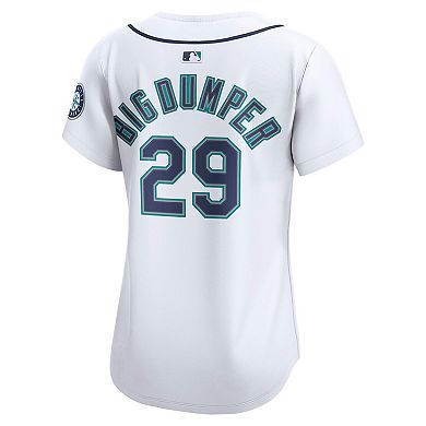 Women's Nike Cal Raleigh White Seattle Mariners Home Limited Player Jersey