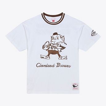 Men's Mitchell & Ness White Cleveland Browns Arctic T-Shirt
