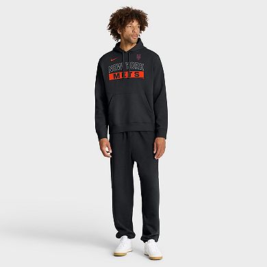 Men's Nike Black New York Mets Primetime Club Hoodie