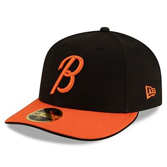 Men's New Era Black/Orange Baltimore Orioles Authentic Collection Low Profile 59FIFTY Fitted Hat
