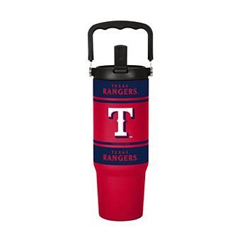 Logo Brands Texas Rangers 30oz. Colorblock 2.0 Top Handle Tumbler