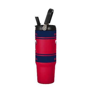 Logo Brands Texas Rangers 30oz. Colorblock 2.0 Top Handle Tumbler
