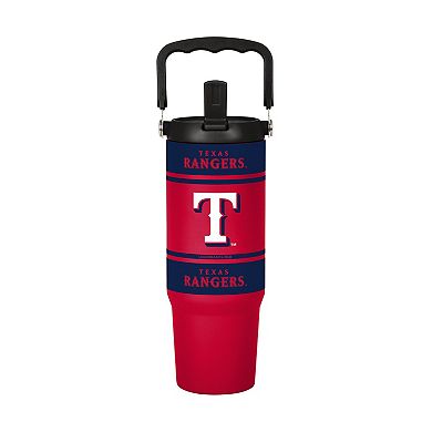 Logo Brands Texas Rangers 30oz. Colorblock 2.0 Top Handle Tumbler