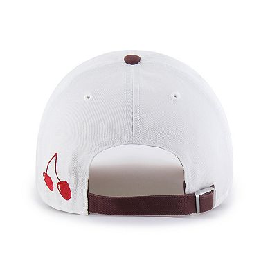 Unisex '47 Stone/Burgundy Los Angeles Rams Love Letter Clean Up Adjustable Hat