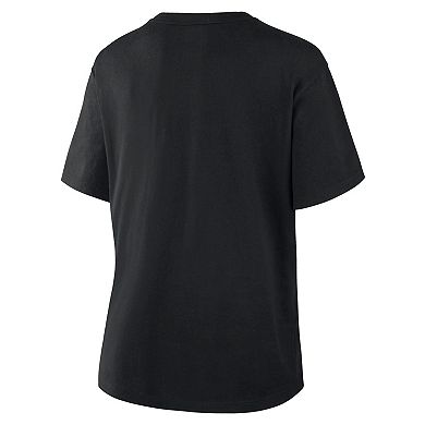 Women's Fanatics Black Jacksonville Jaguars Essential Legacy T-Shirt