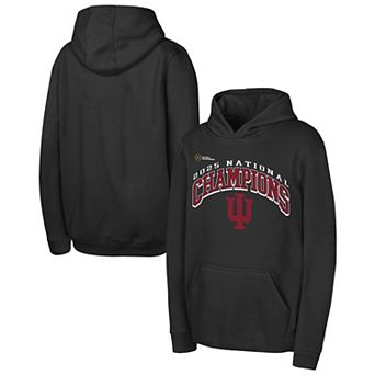 Youth Outerstuff Black Indiana Hoosiers College Football Playoff 2025 National Champions Hoodie